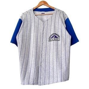 90’s Colorado Rockies Baseball Jersey Screenprint Graphic Vintage Shirt